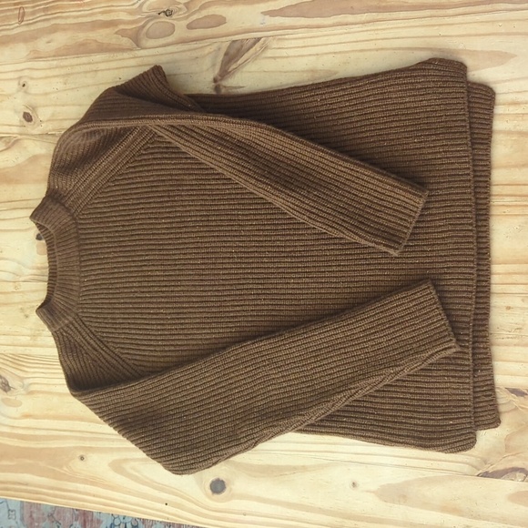 Frank & Oak Sweaters - Frank and Oak wool blend knit ribbed sweater size S